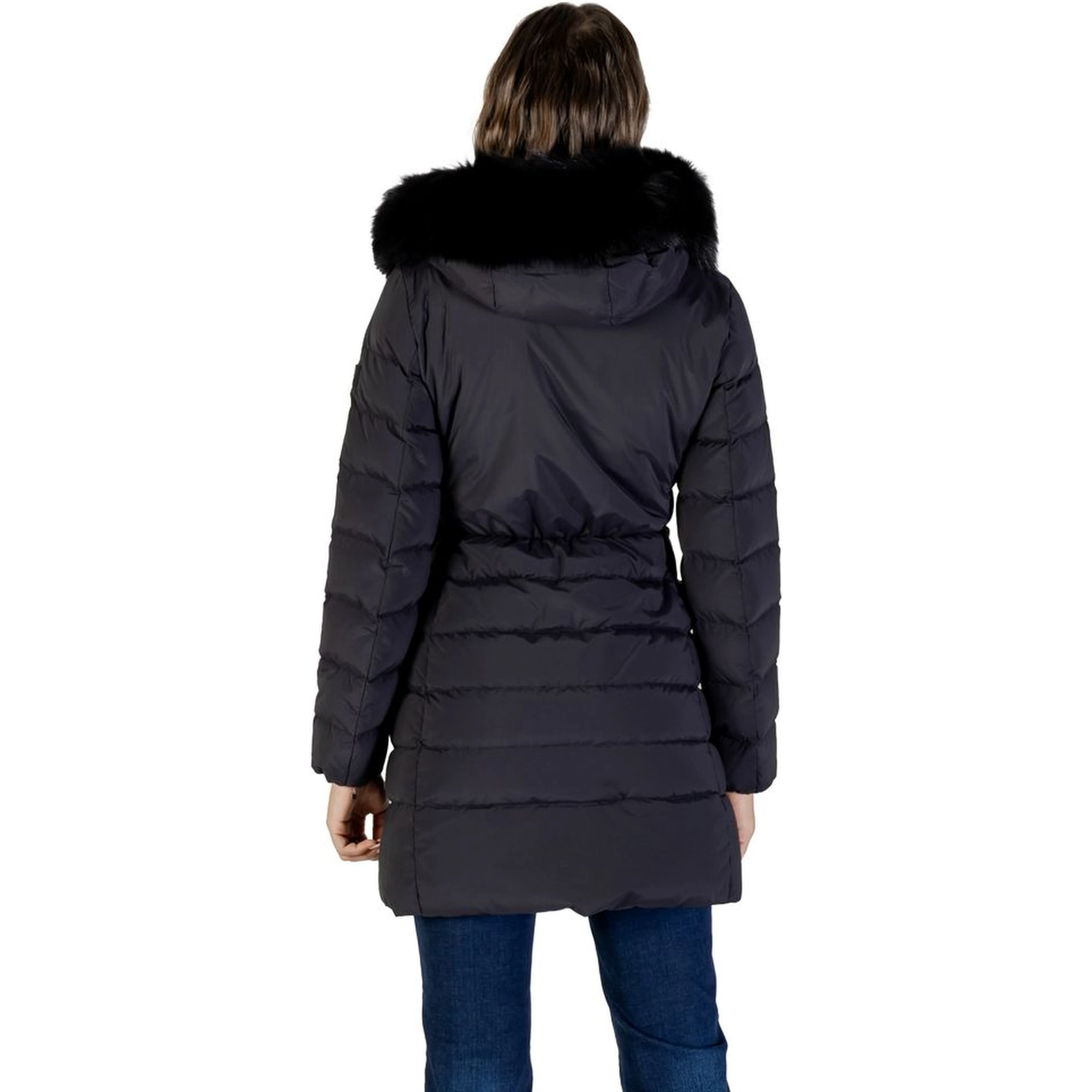 Black Polyamide Parka
