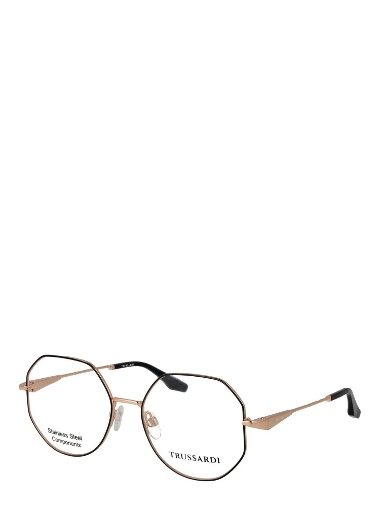 Black Stainless Steel Glasses (Frames)