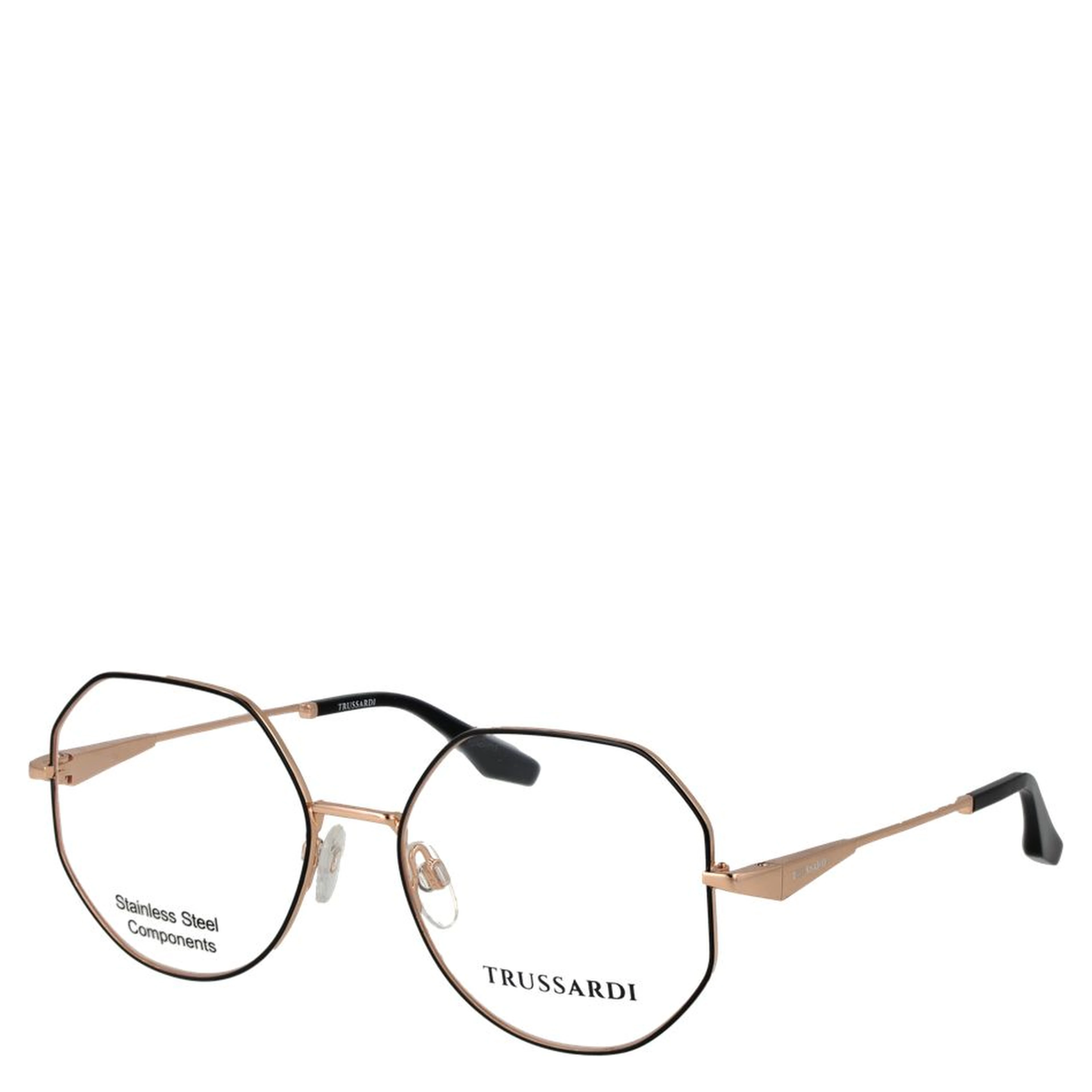 Black Stainless Steel Glasses (Frames)