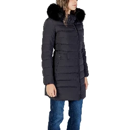 Black Polyamide Parka
