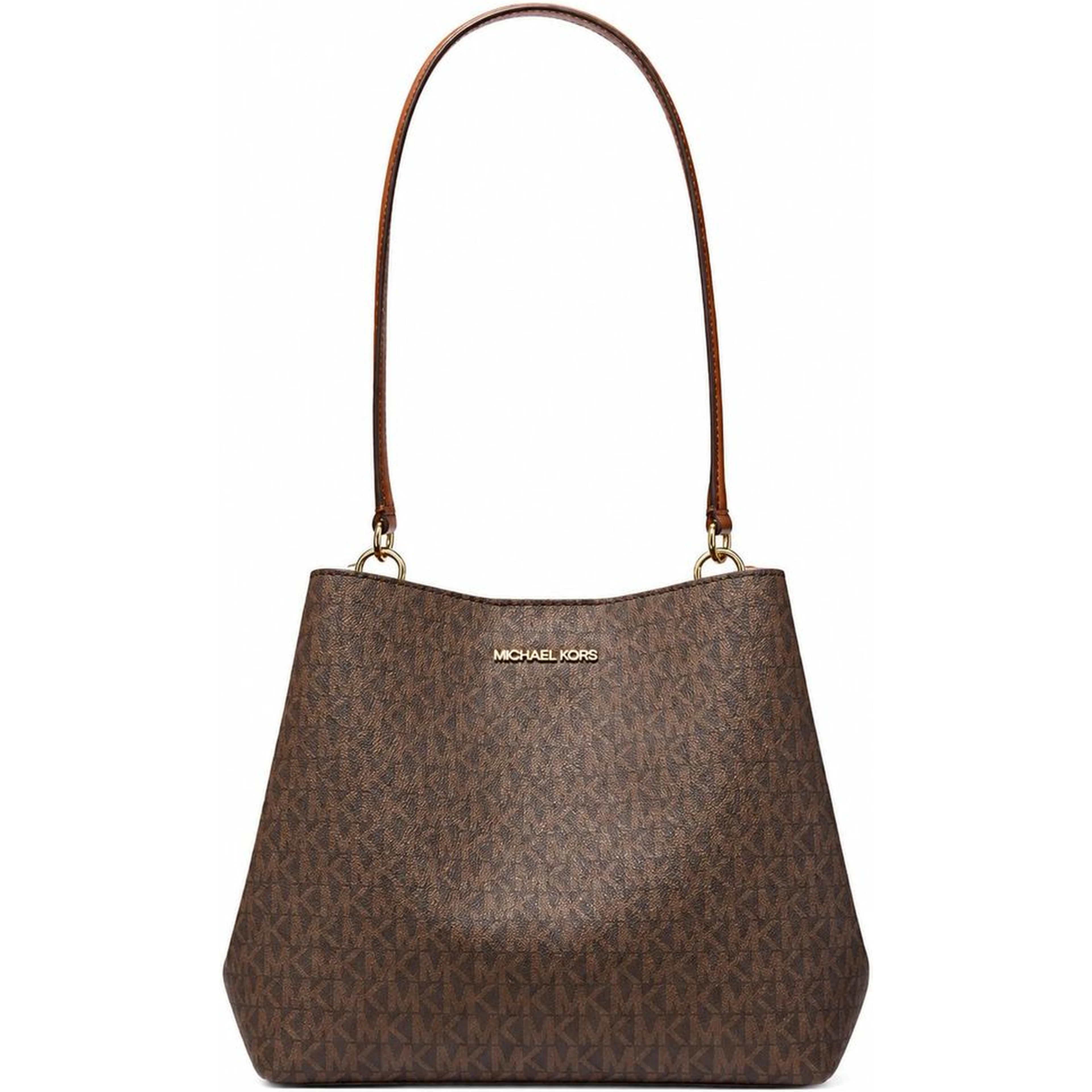 Brown Canvas Shoulder Bag