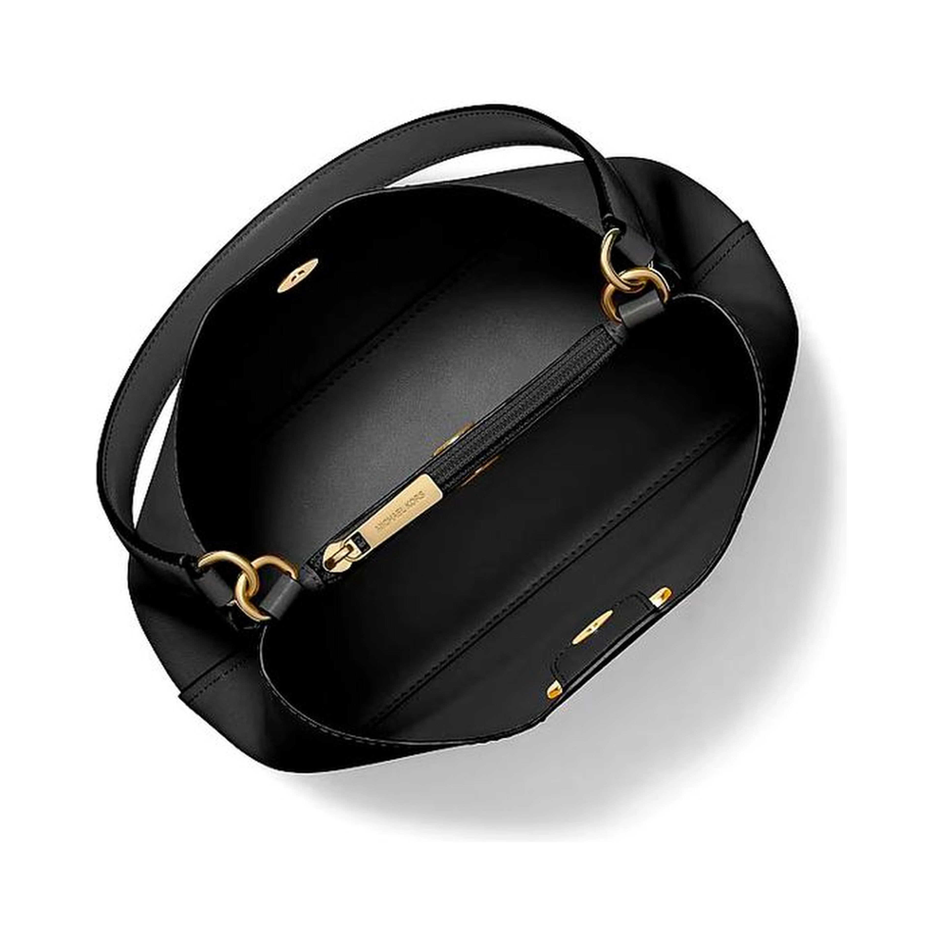 Black Canvas Shoulder Bag