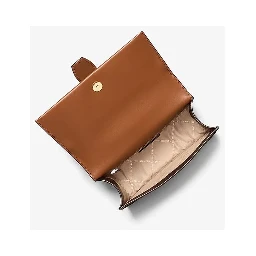 Brown Canvas Crossbody Bag