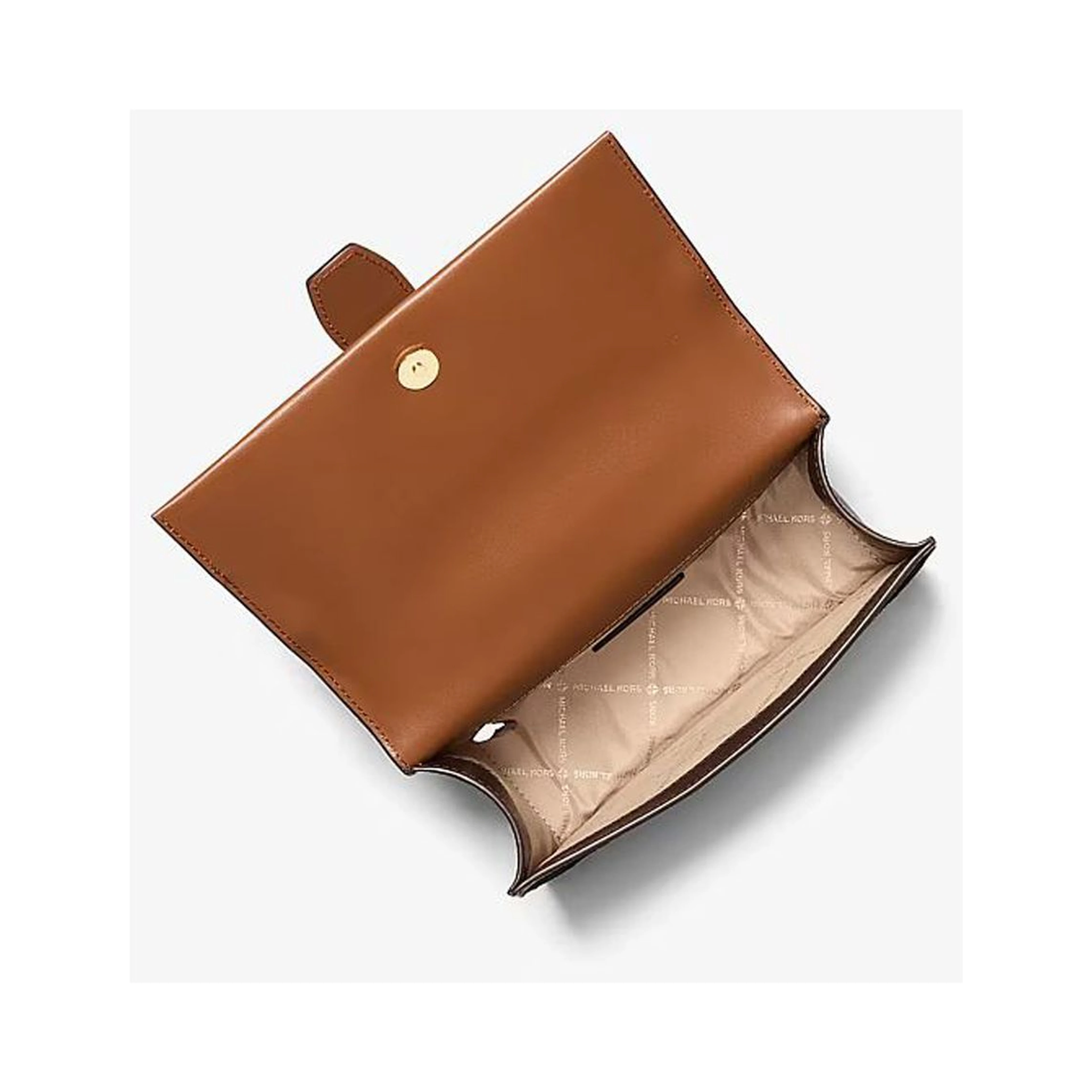 Brown Canvas Crossbody Bag