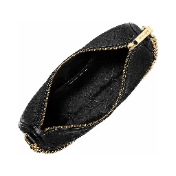 Black Leather Shoulder Bag