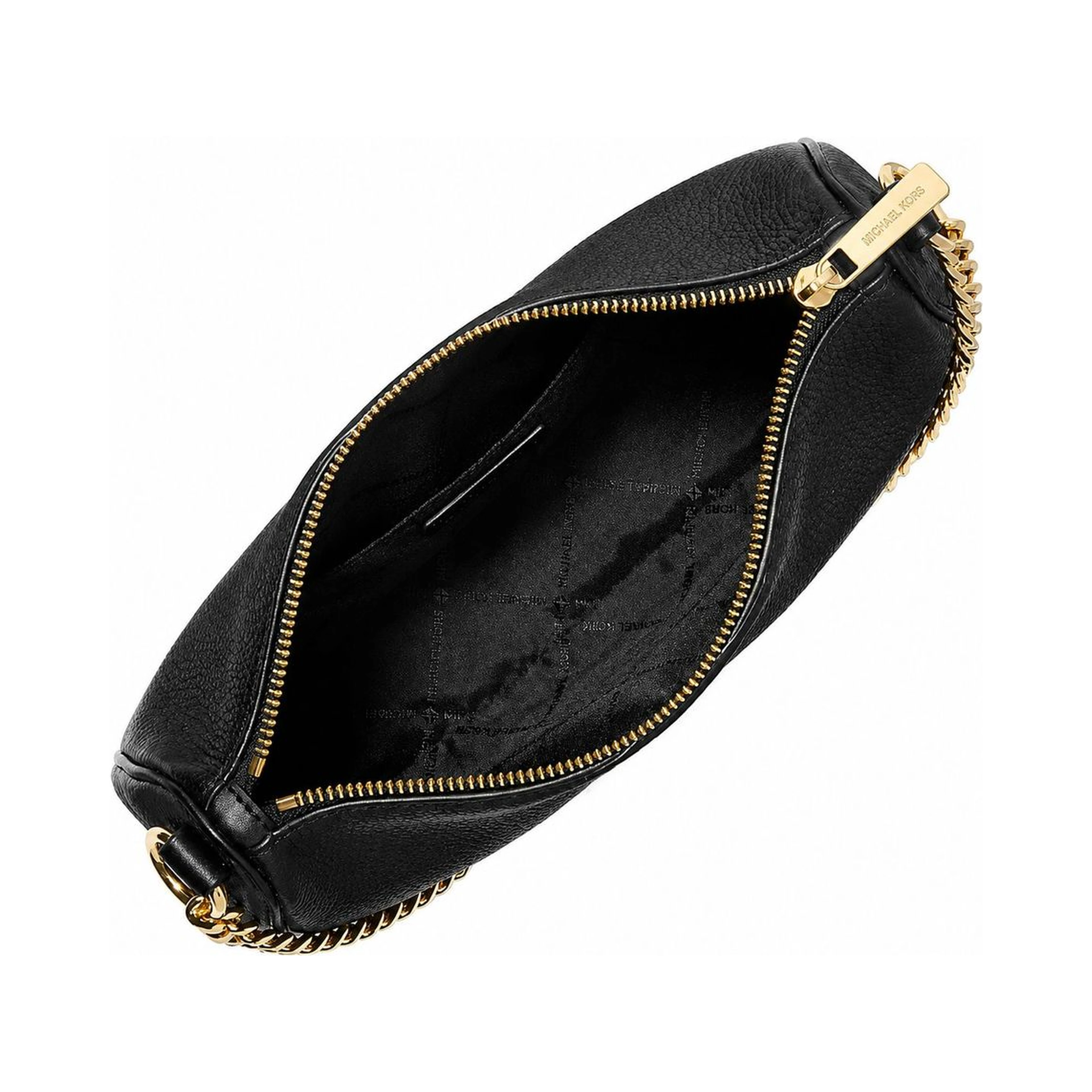 Black Leather Shoulder Bag