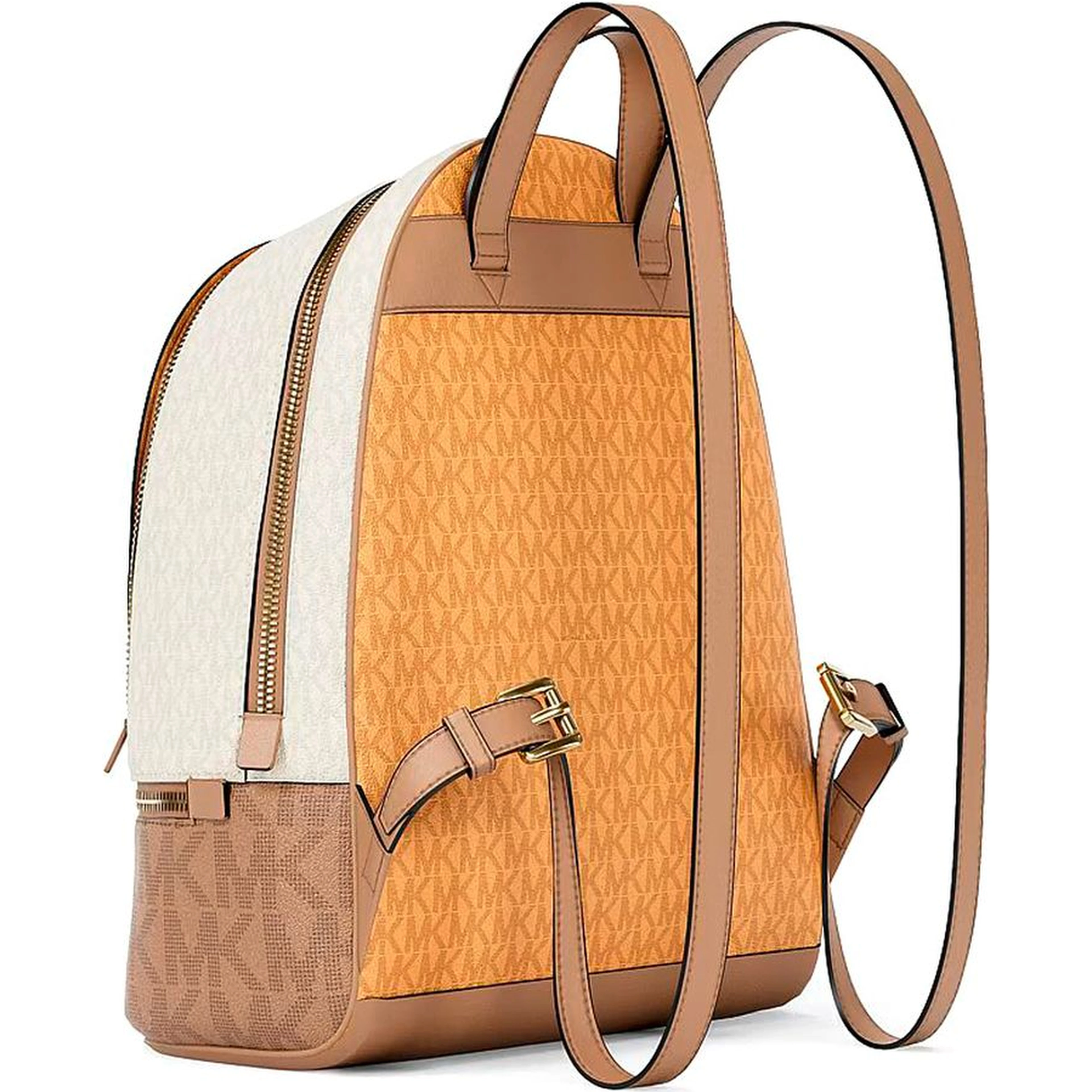 Orange Canvas Backpack