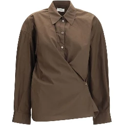 Brown Cotton Shirt