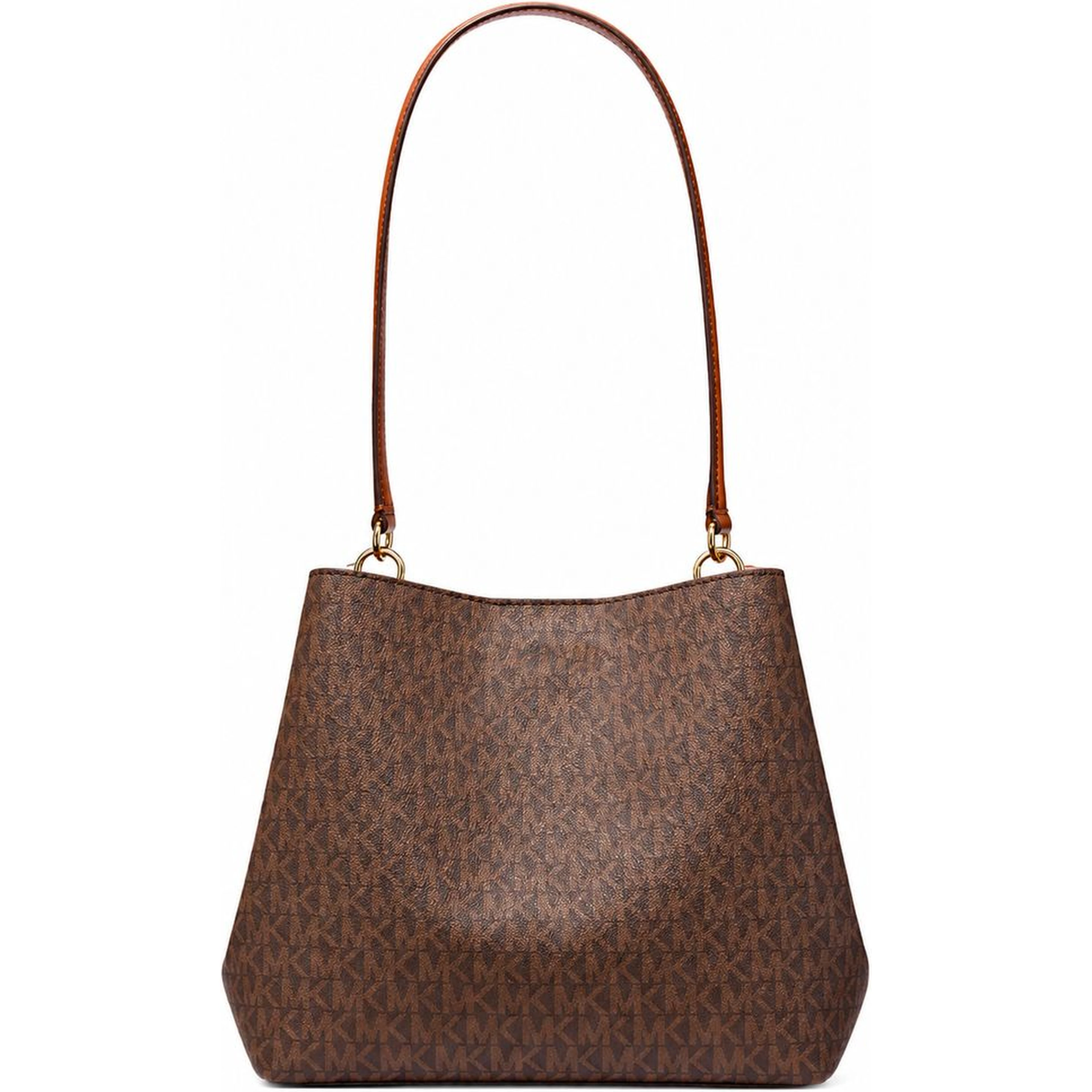 Brown Canvas Shoulder Bag