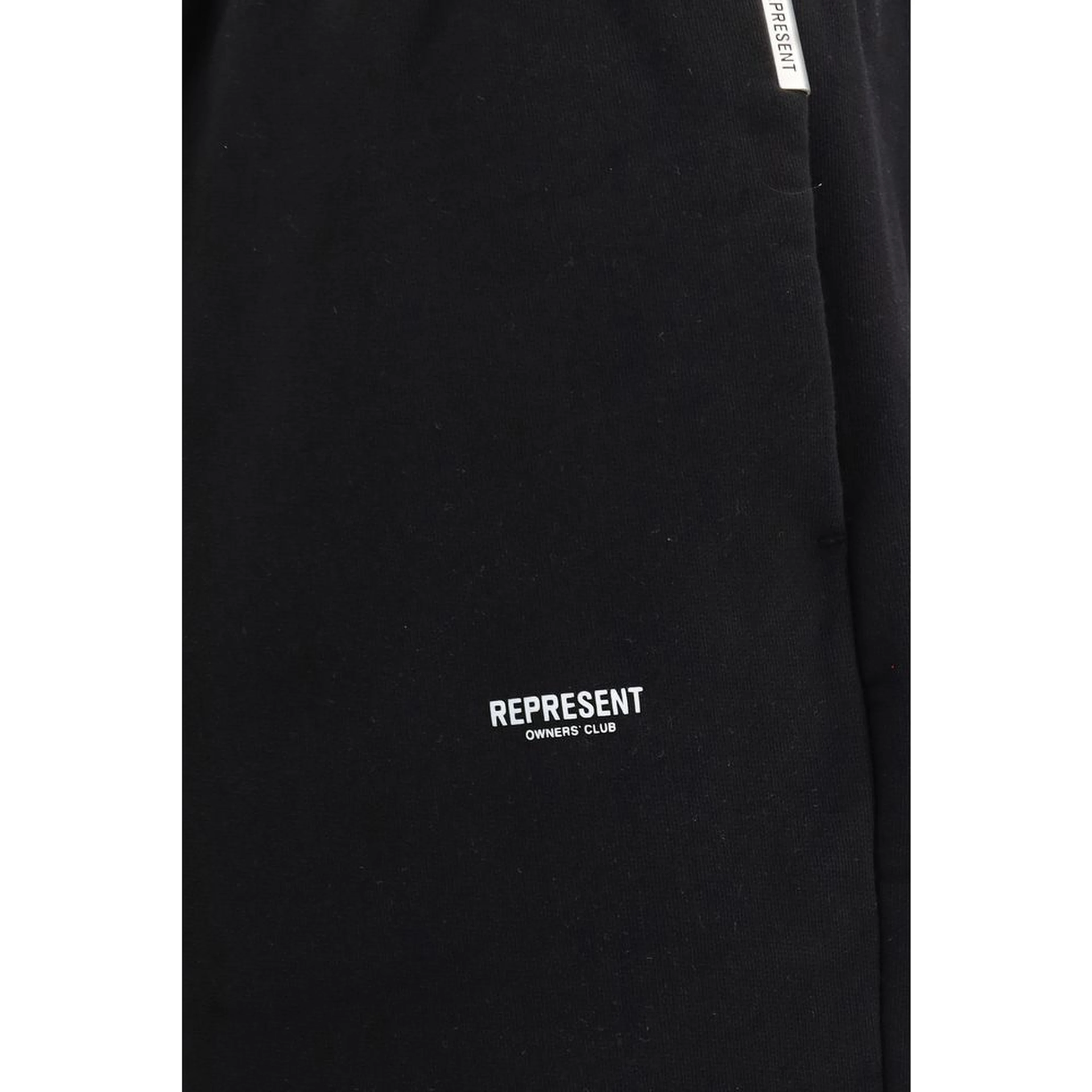 Black Cotton Athletic Pants