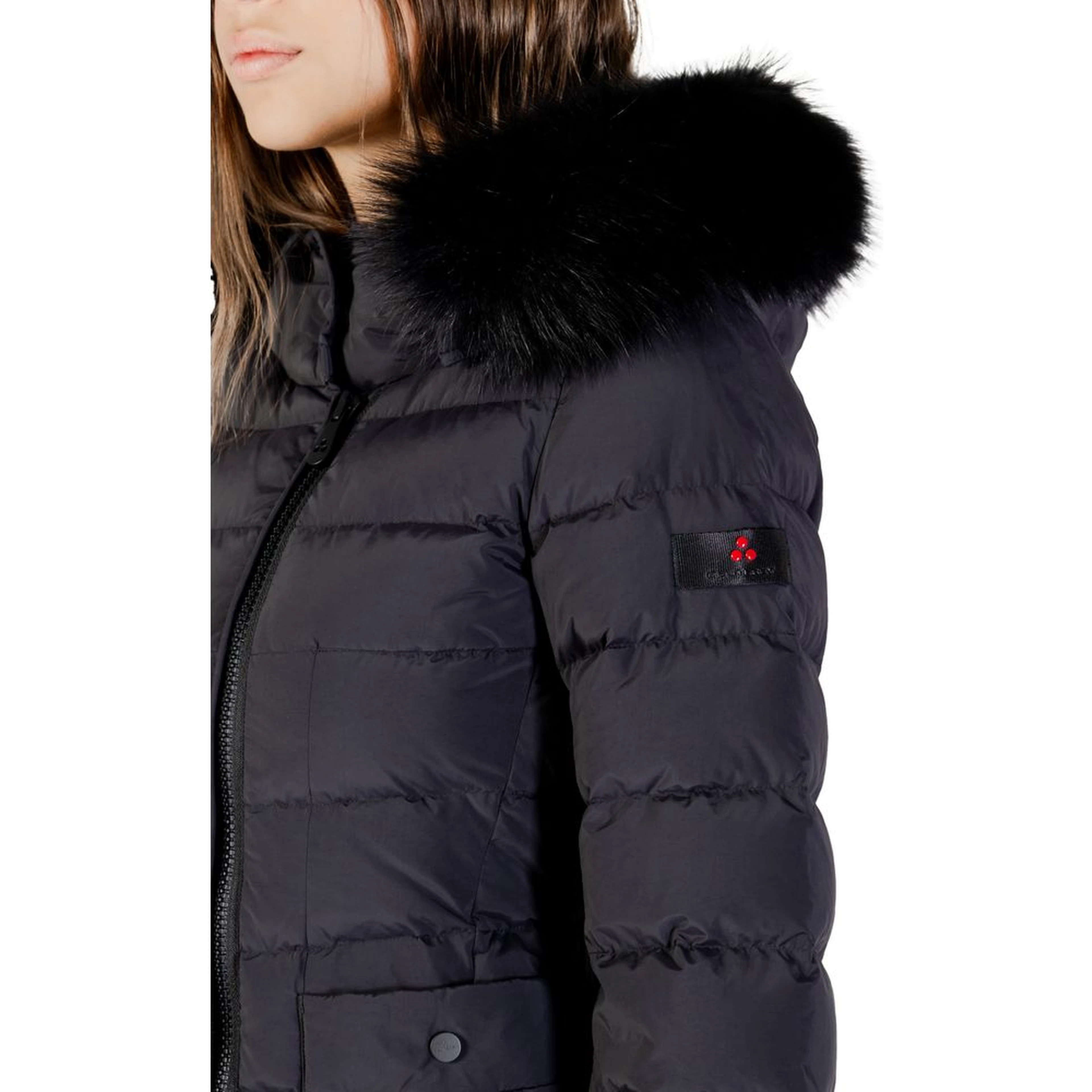 Black Polyamide Parka