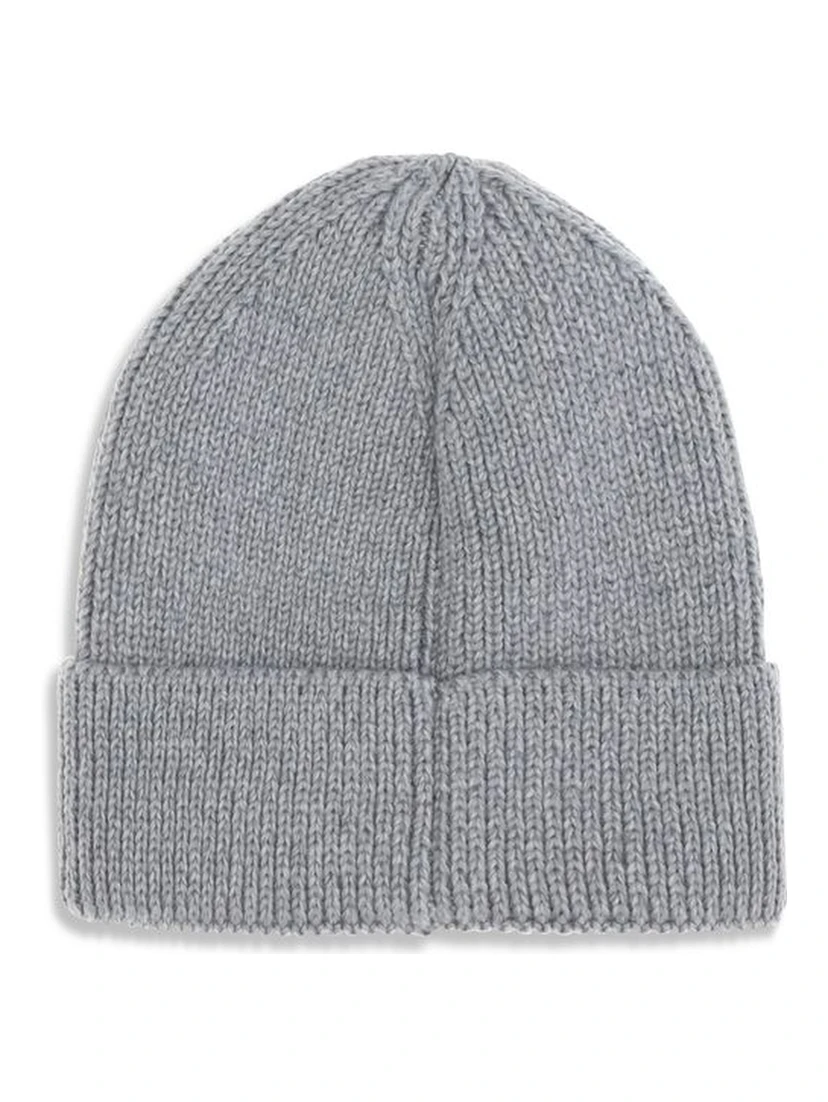 Gray Marabou Beanie