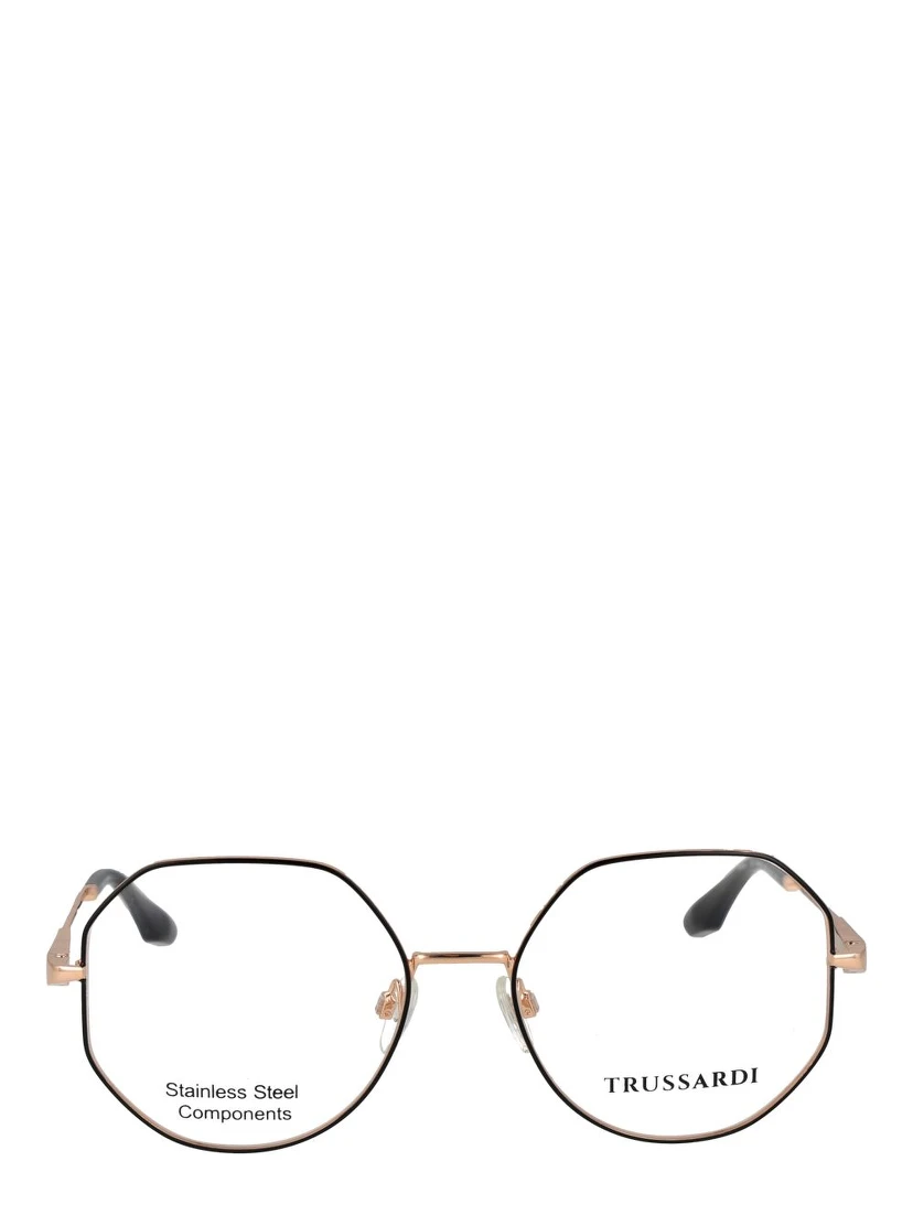 Black Stainless Steel Glasses (Frames)