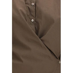 Brown Cotton Shirt