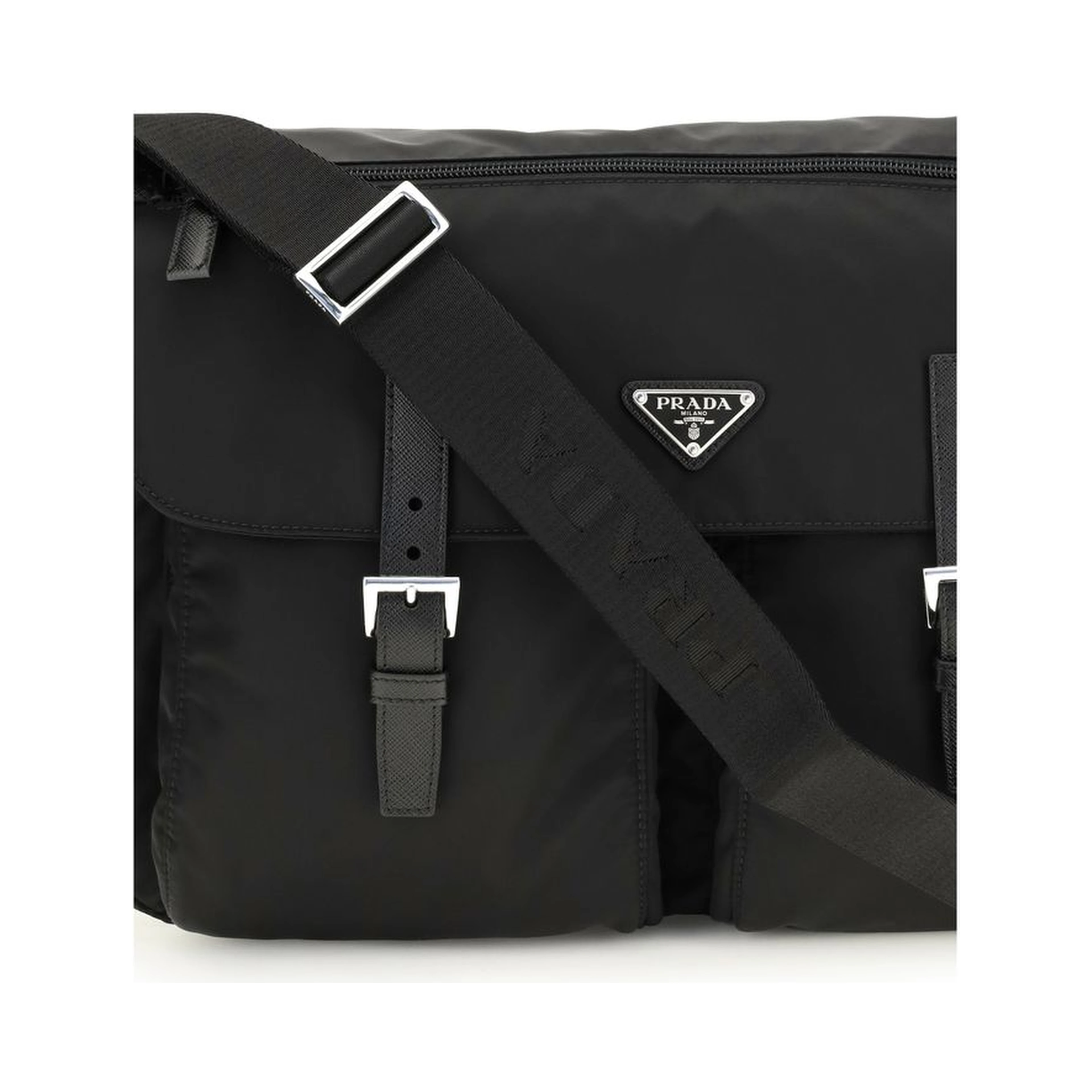 Black Polyamide Backpack