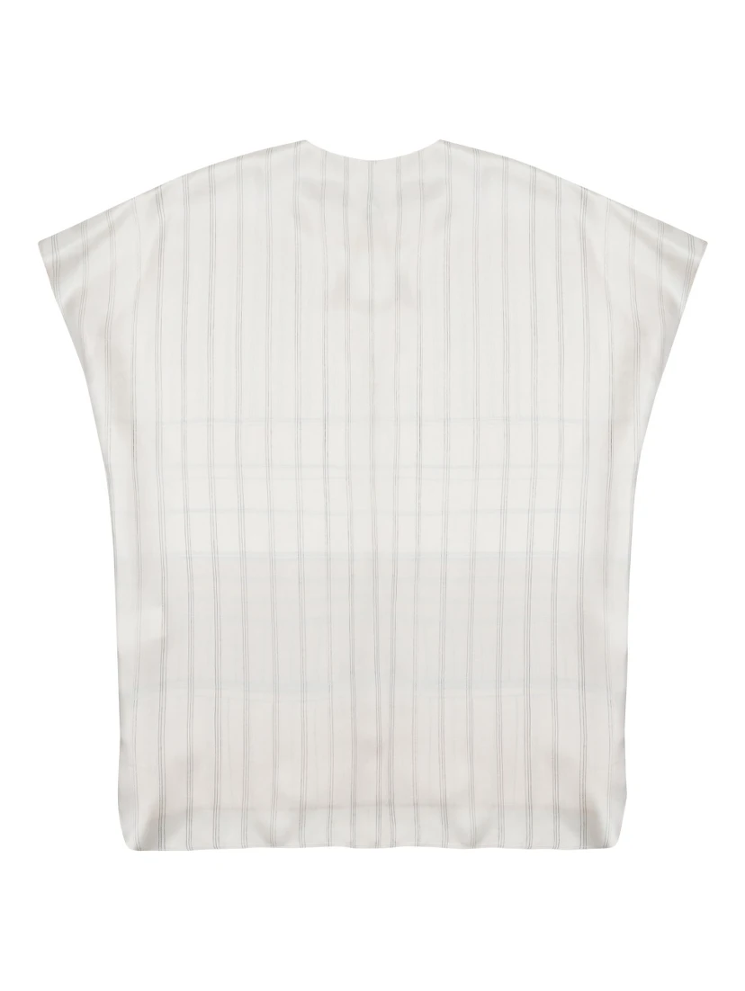 BLUSA CON SCOLLO A V