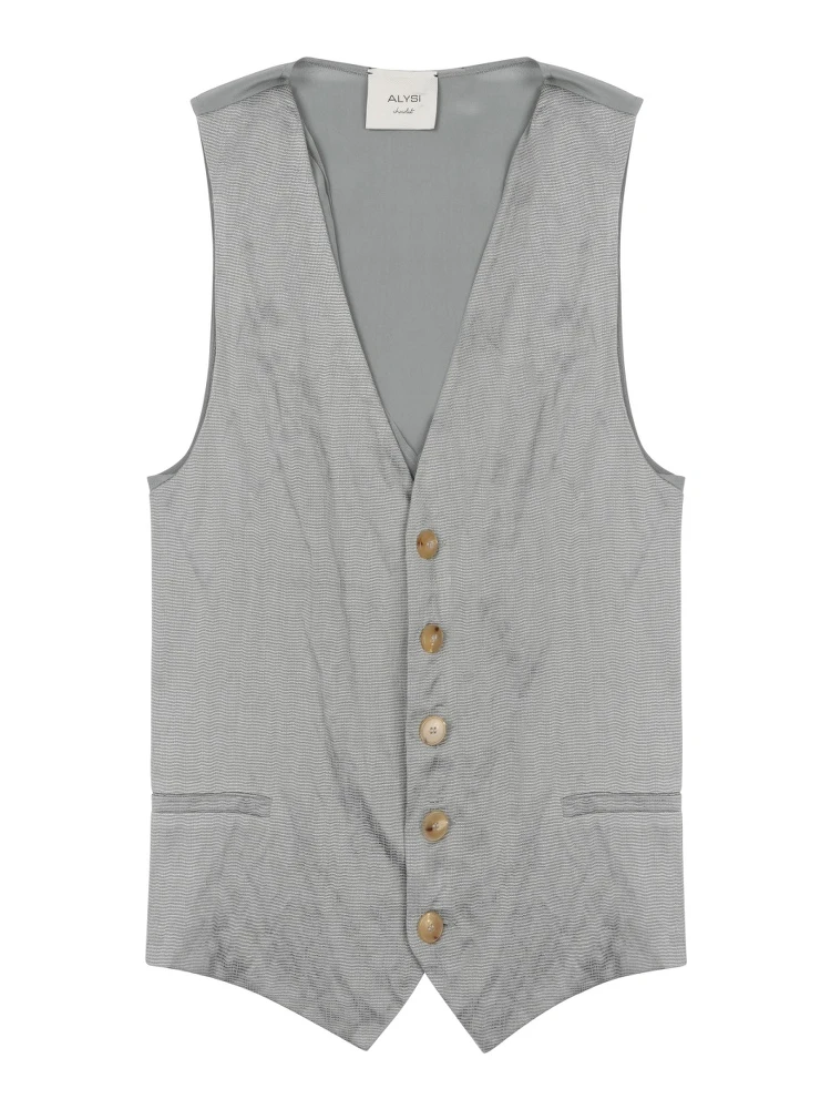 GILET IN SETA