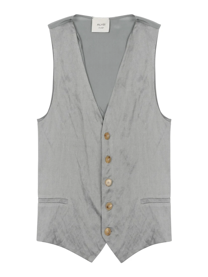 GILET IN SETA