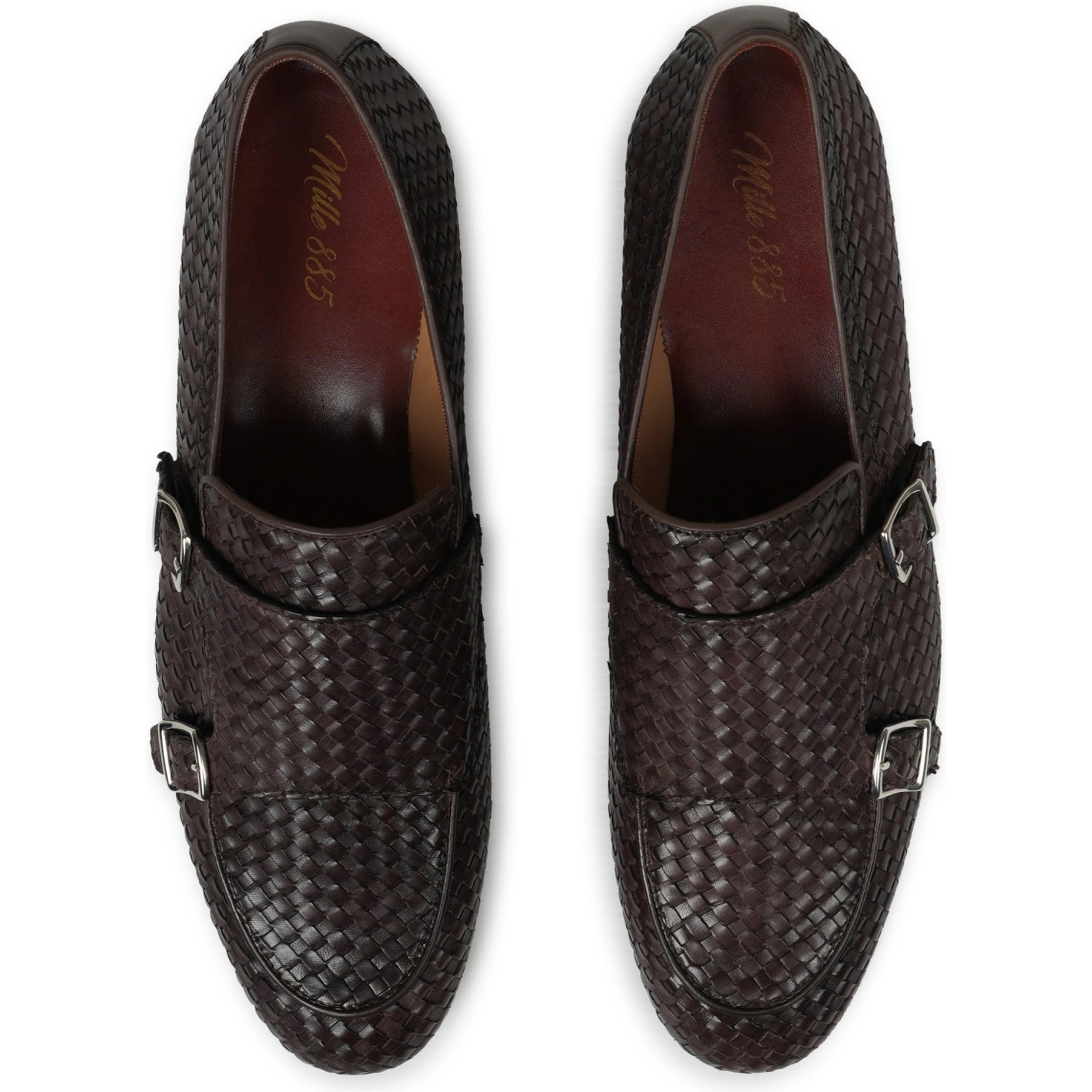 MOCASSINO IN PELLE INTRECCIATA