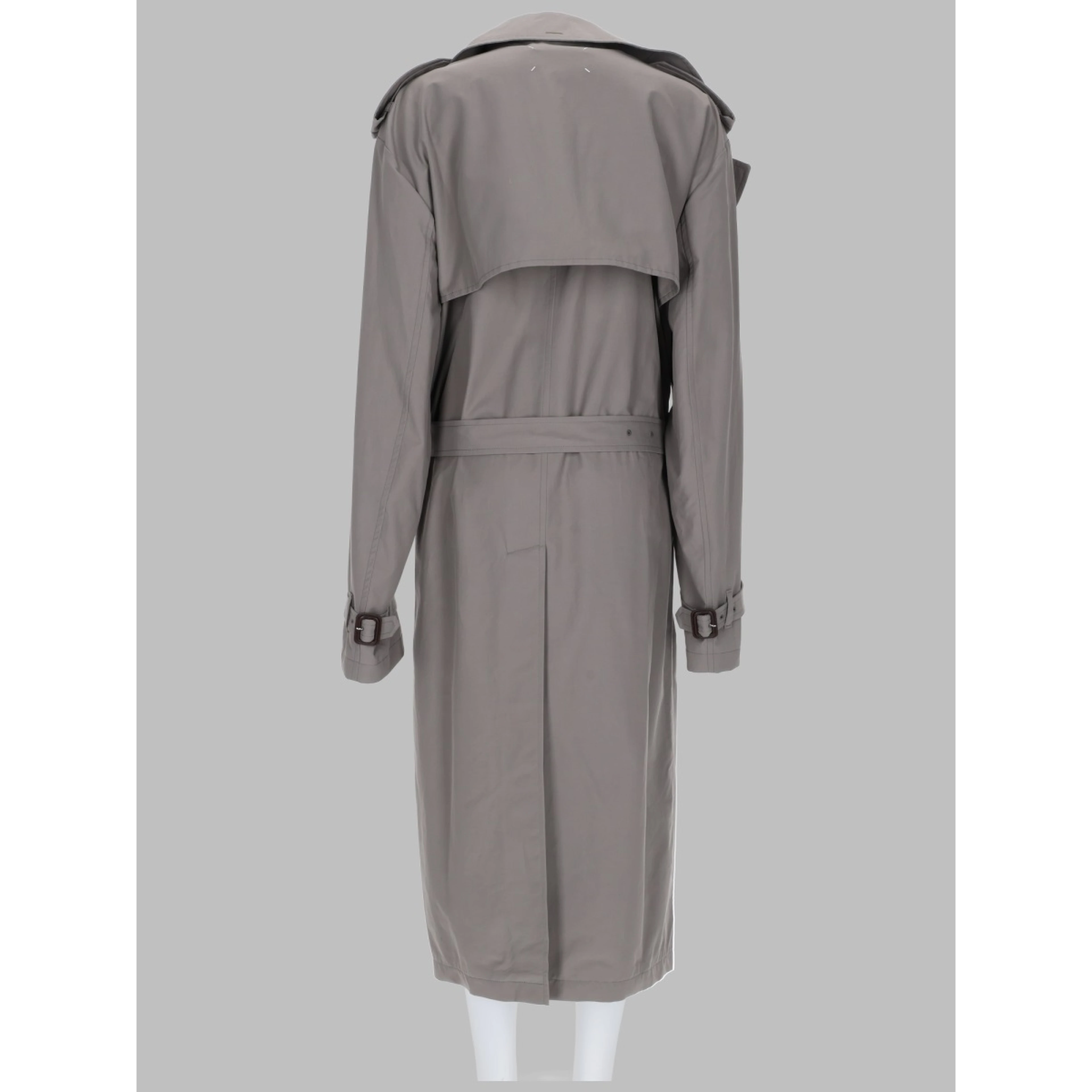 TRENCH CON COLLETTO RIPIEGATO
