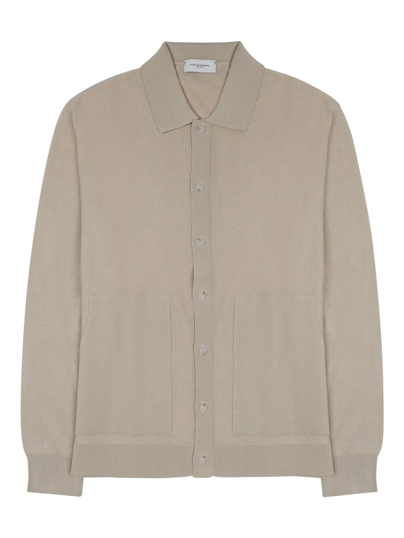 CAMICIA IN MAGLIA DI COTONE