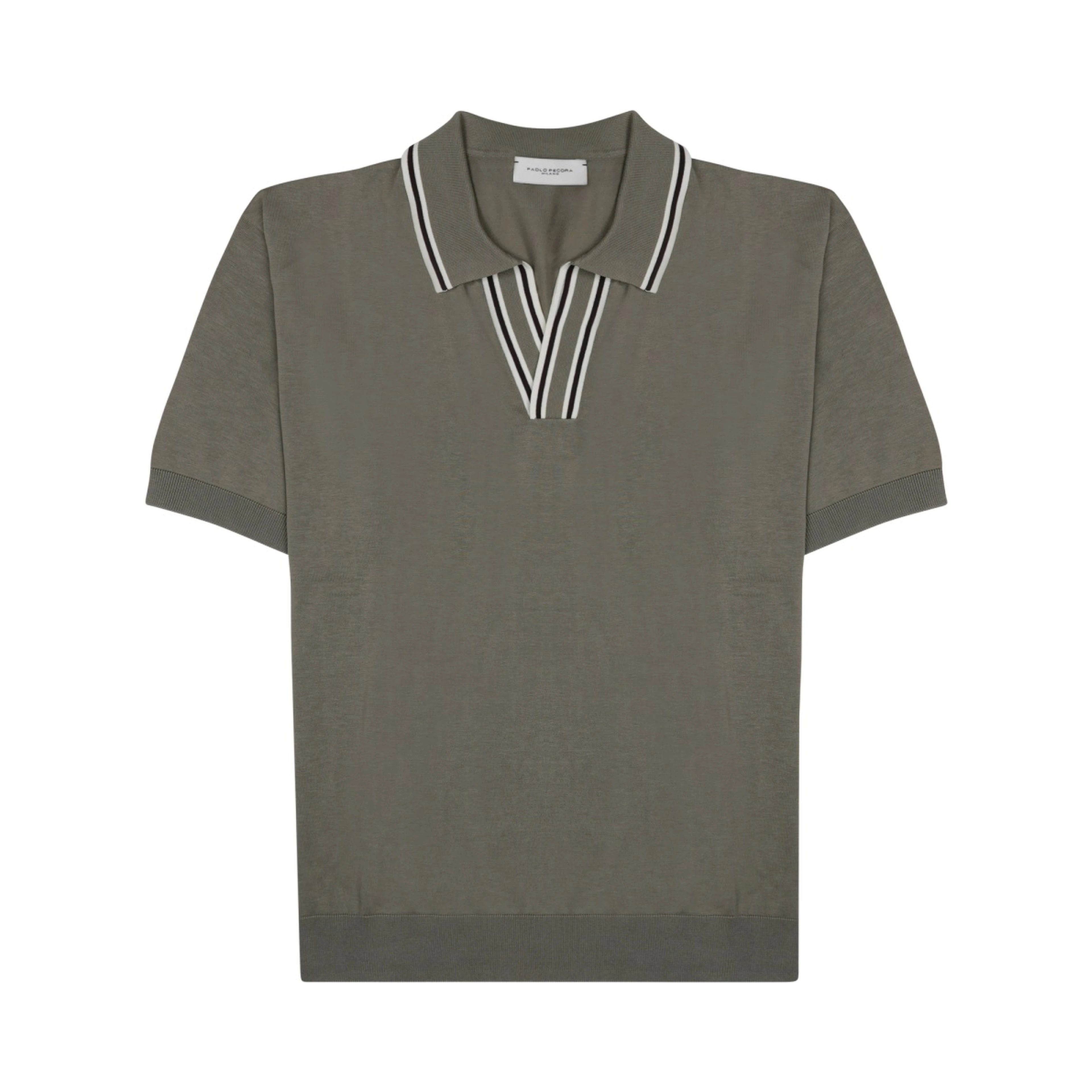 POLO IN SETA MISTO COTONE