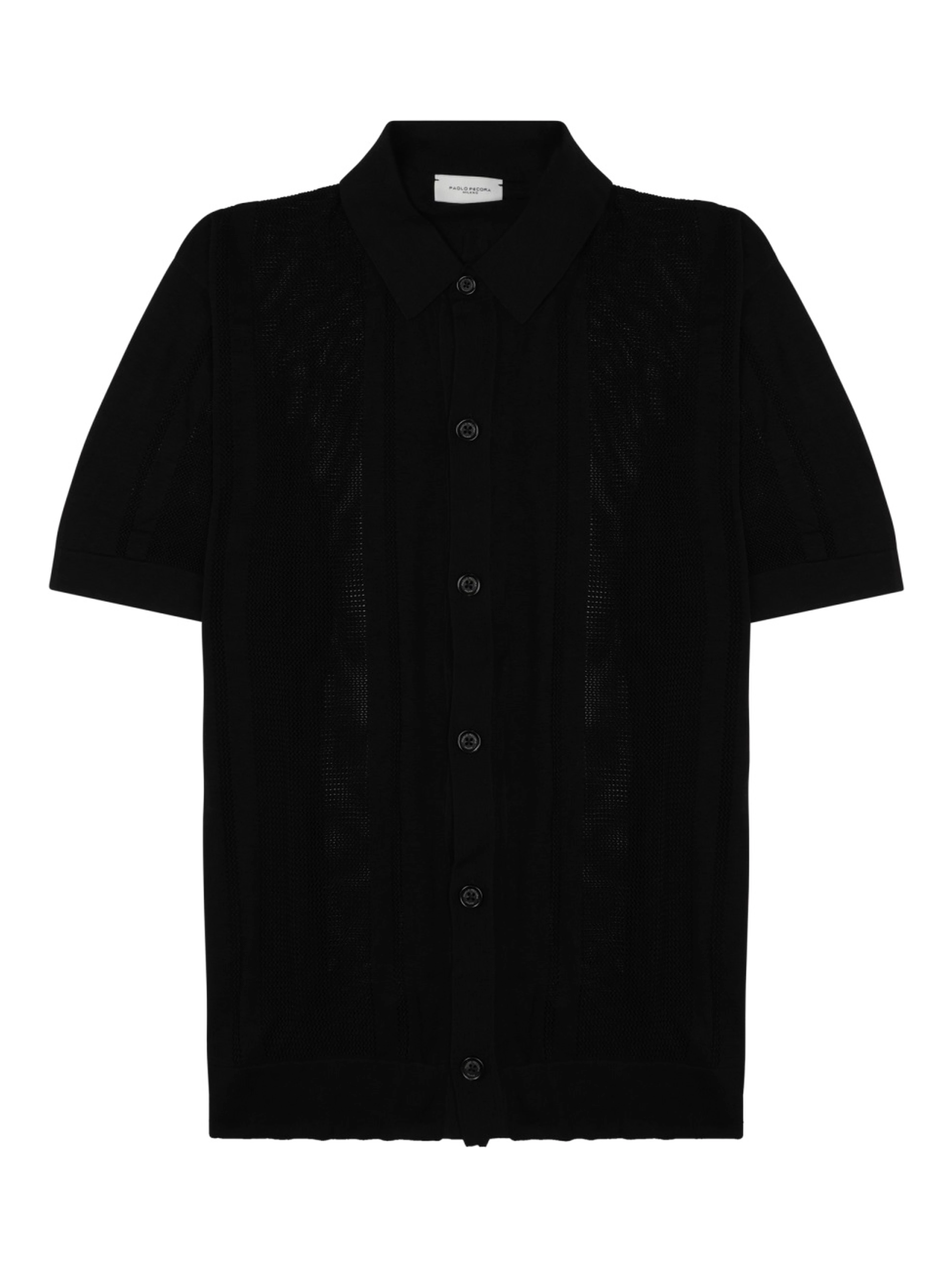 CAMICIA IN MAGLIA DI SETA E COTONE