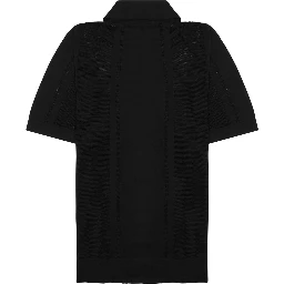 CAMICIA IN MAGLIA DI SETA E COTONE