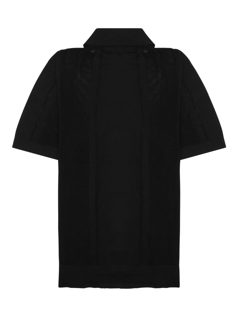 CAMICIA IN MAGLIA DI SETA E COTONE