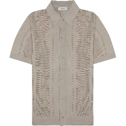 CAMICIA IN MAGLIA DI SETA E COTONE