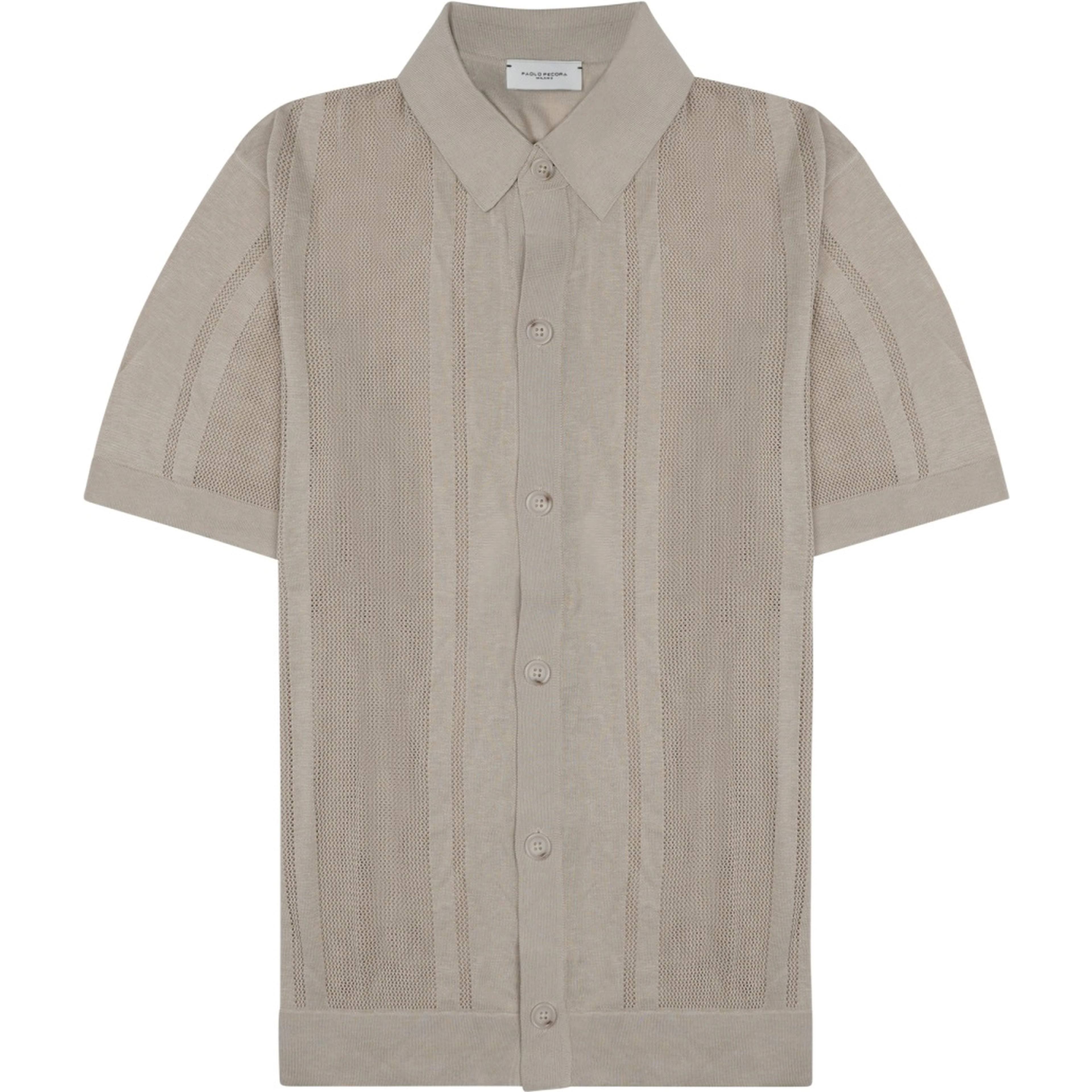 CAMICIA IN MAGLIA DI SETA E COTONE