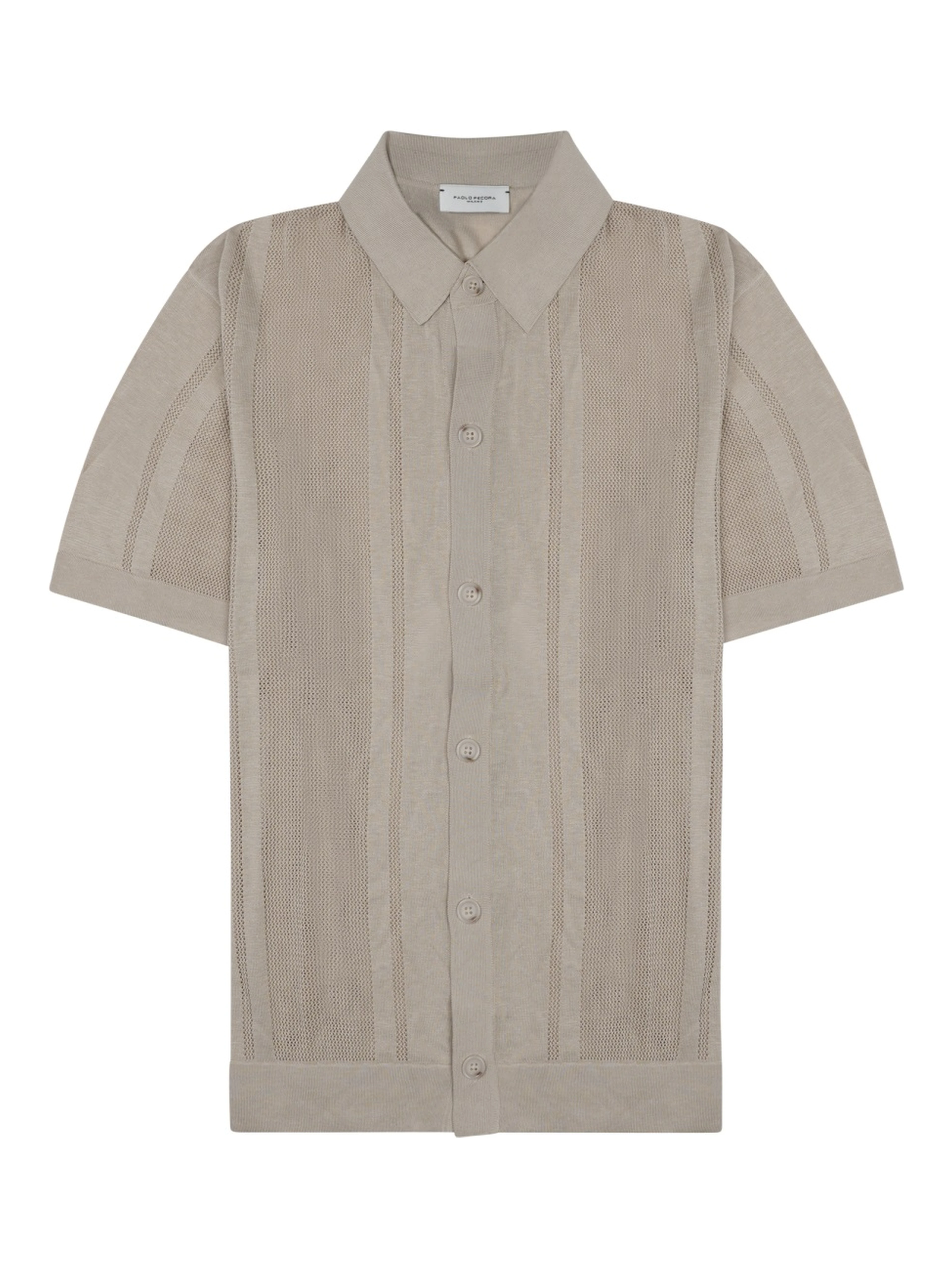 CAMICIA IN MAGLIA DI SETA E COTONE
