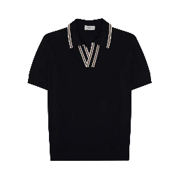 POLO IN SETA MISTO COTONE