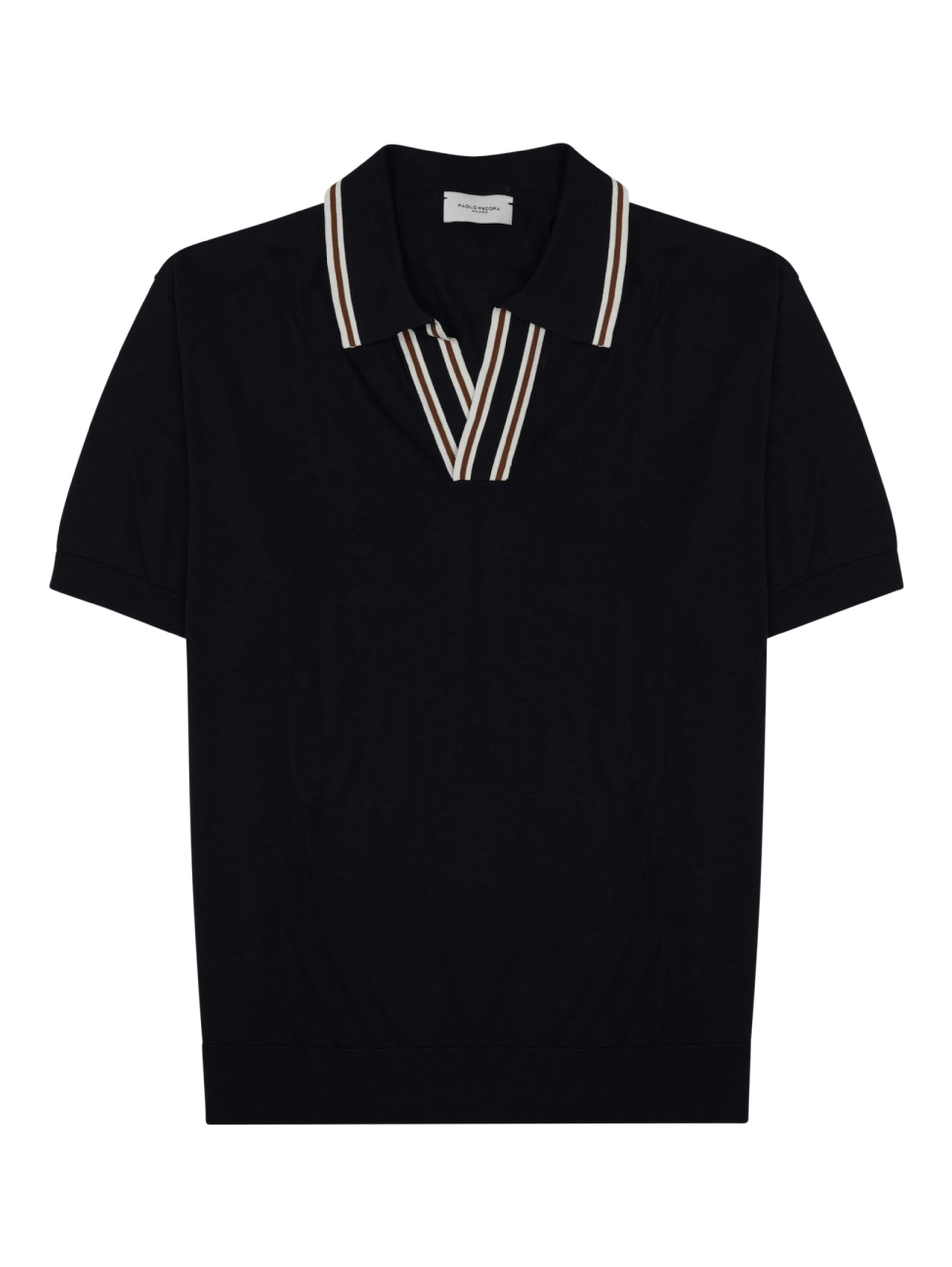 POLO IN SETA MISTO COTONE