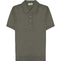 POLO IN SETA MISTO COTONE
