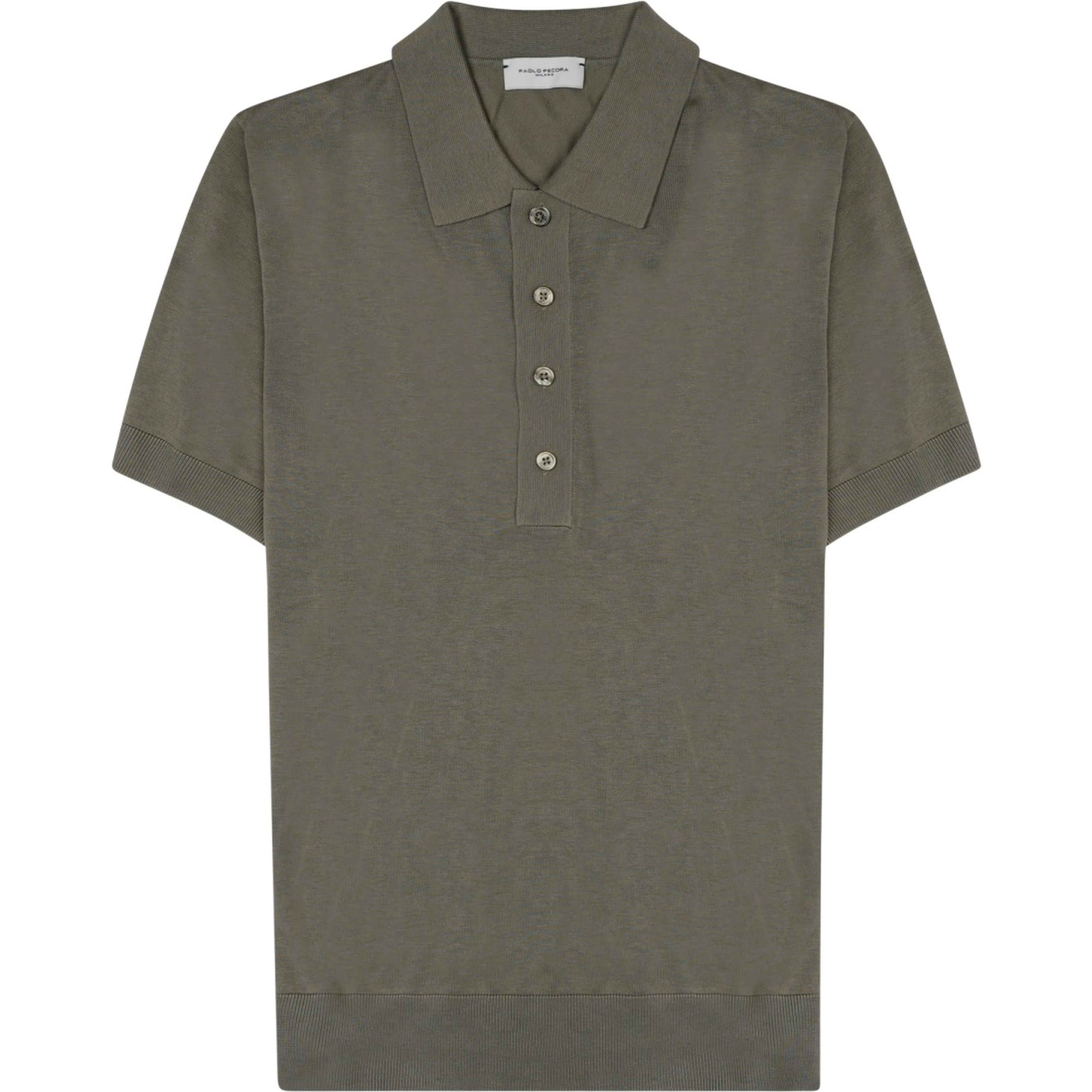 POLO IN SETA MISTO COTONE