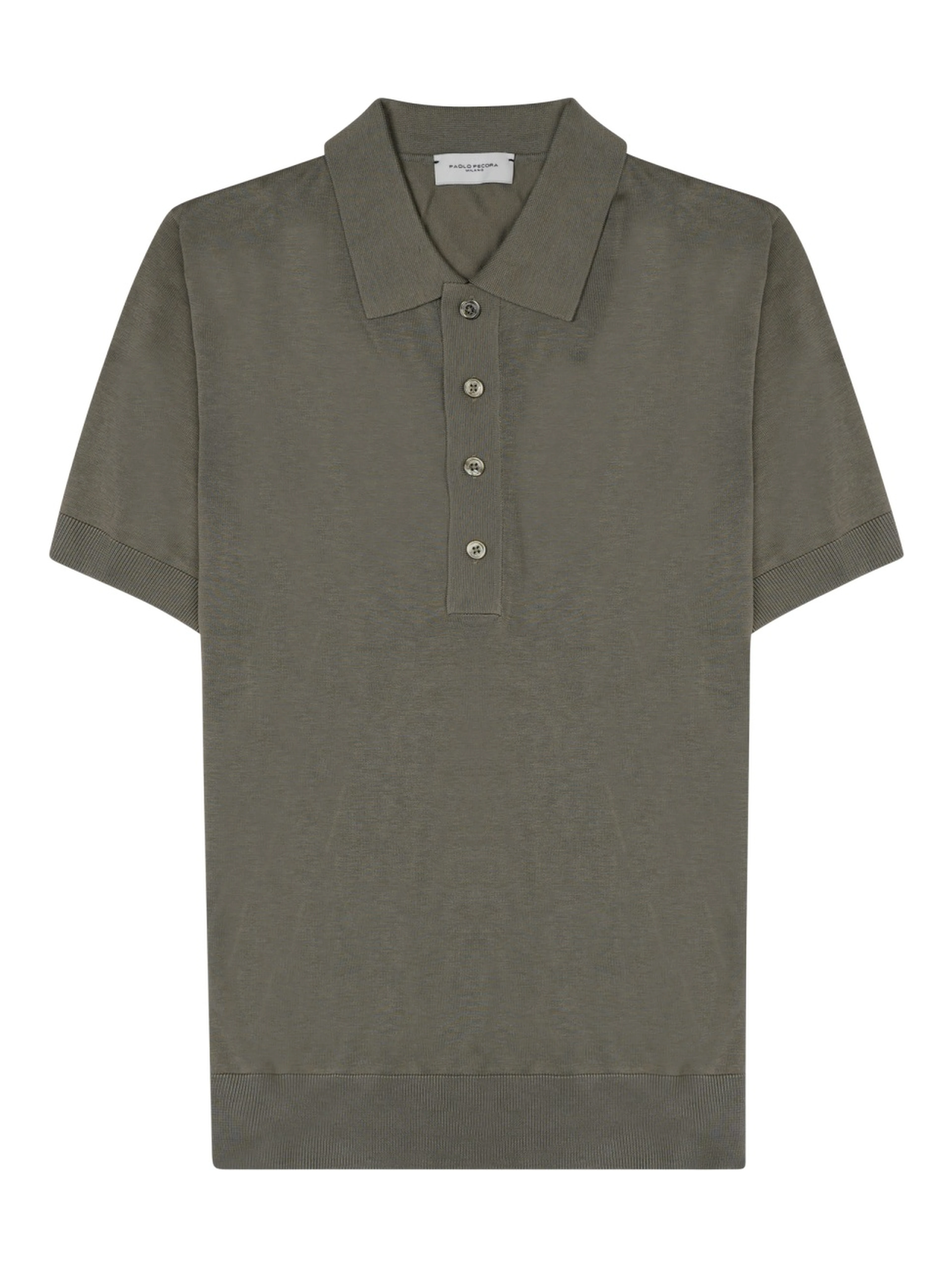 POLO IN SETA MISTO COTONE