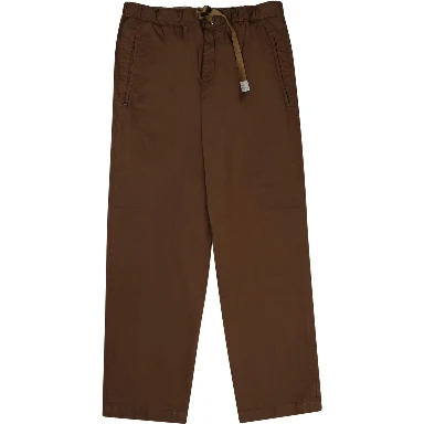 PANTALONE IN COTONE CON CINTURA