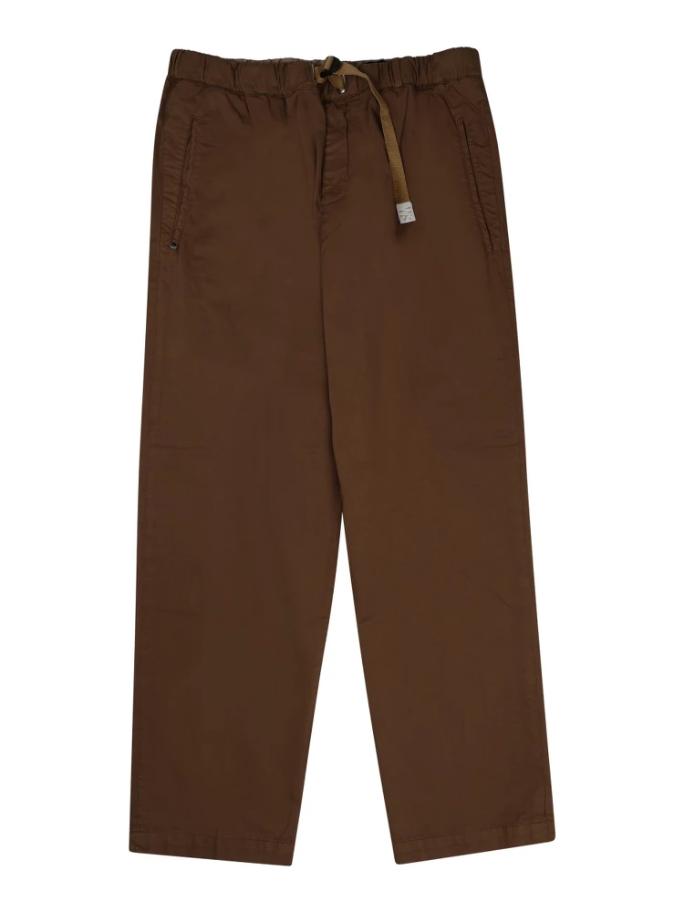 PANTALONE IN COTONE CON CINTURA