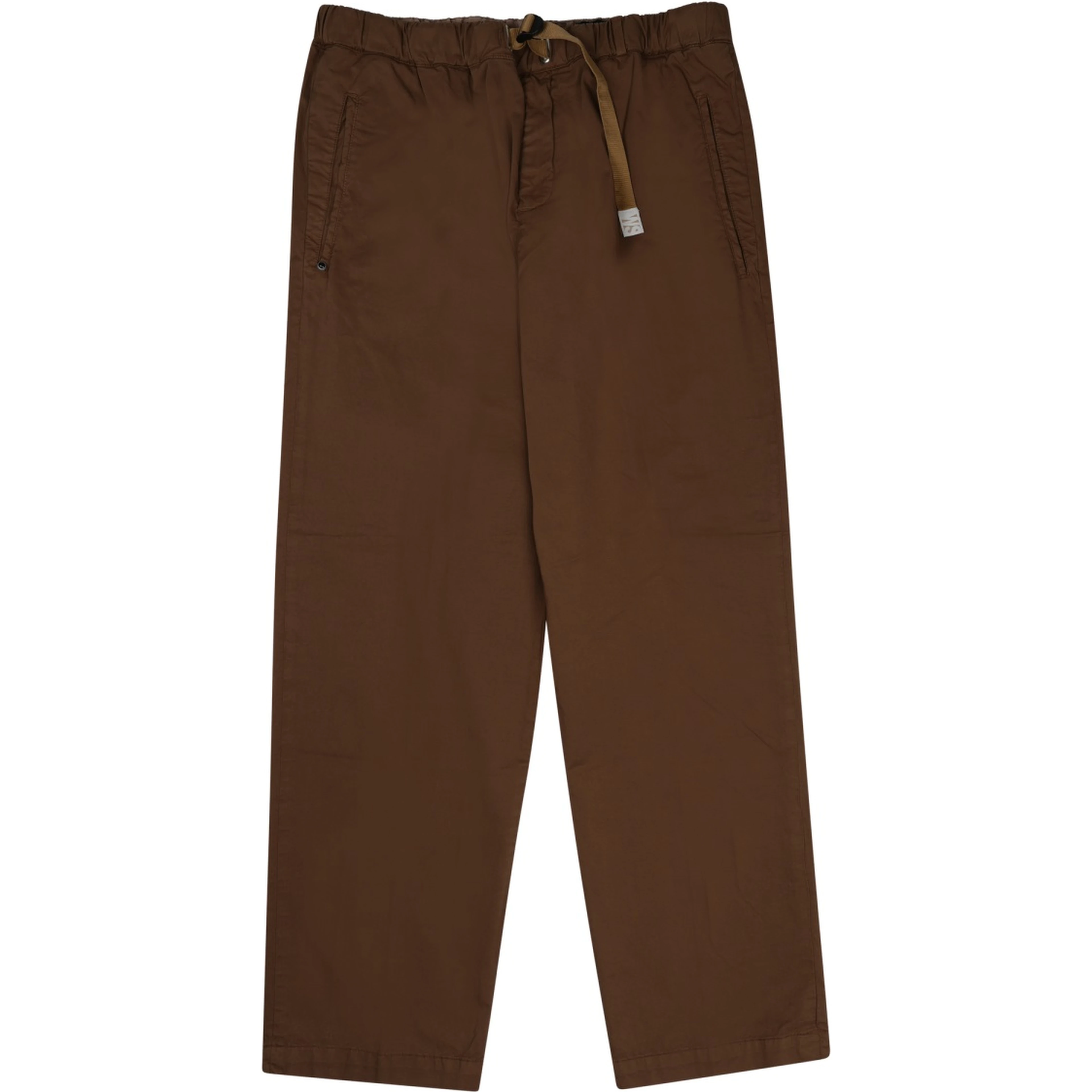 PANTALONE IN COTONE CON CINTURA