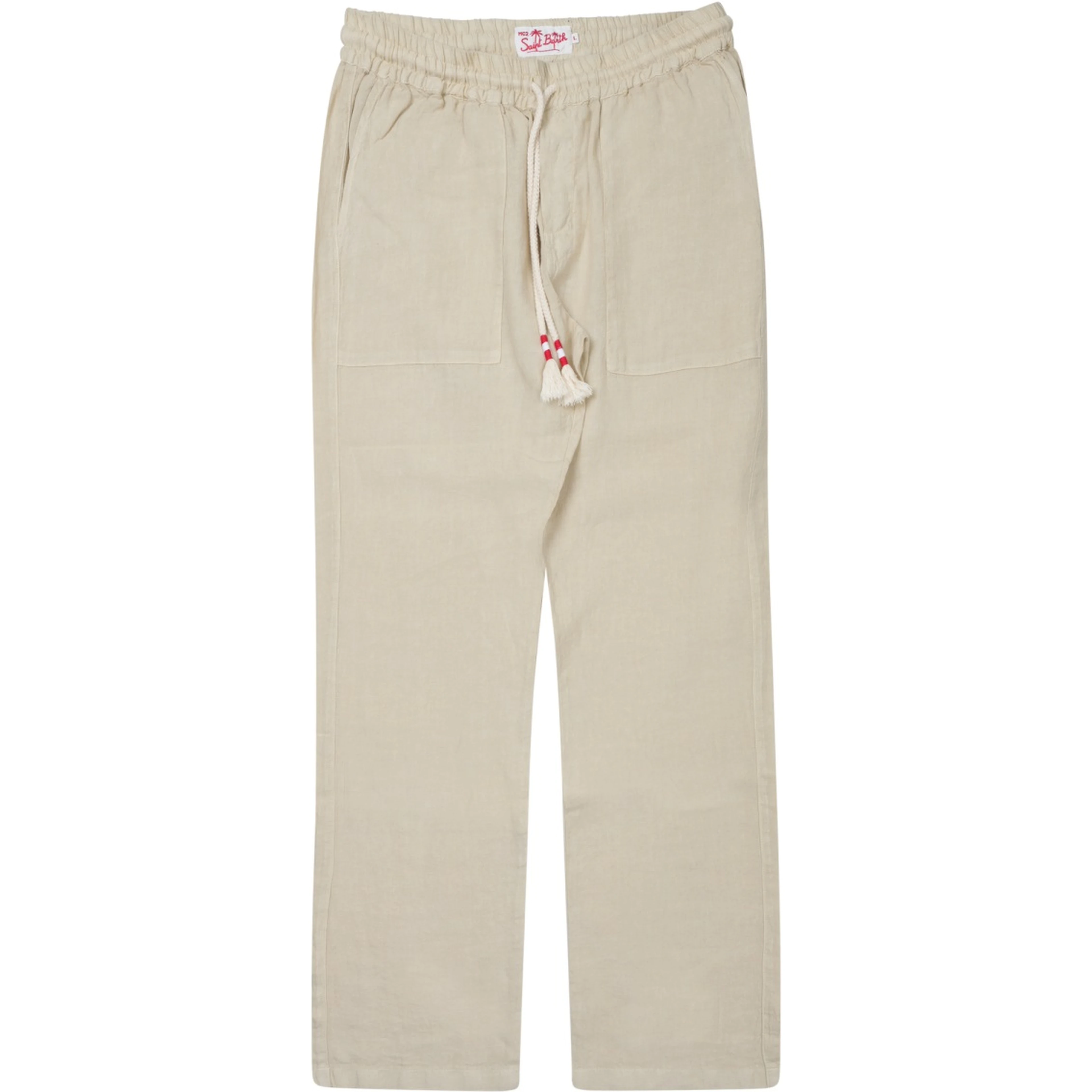 PANTALONE "CALAIS" IN PURO LINO