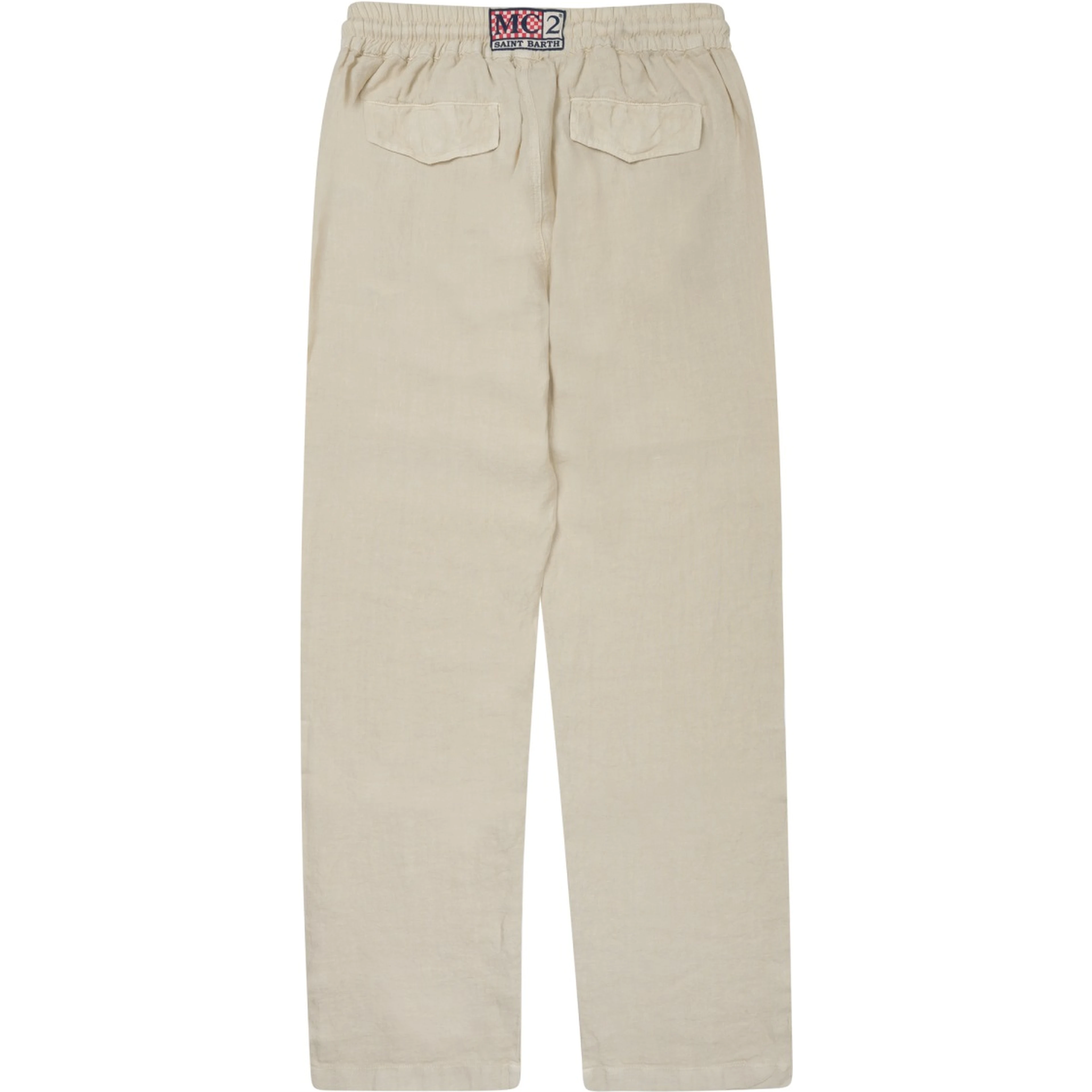 PANTALONE "CALAIS" IN PURO LINO