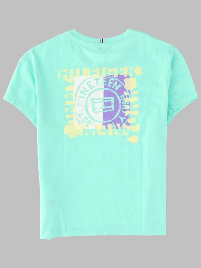 BACK PRINT TEE S/S