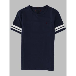 CONTRAST SLEEVE DETAIL TEE S/S