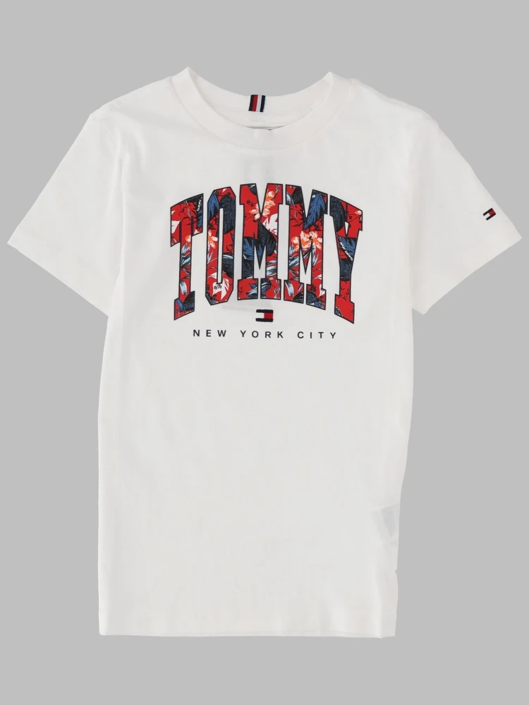 TROPICAL VARSITY TEE S/S