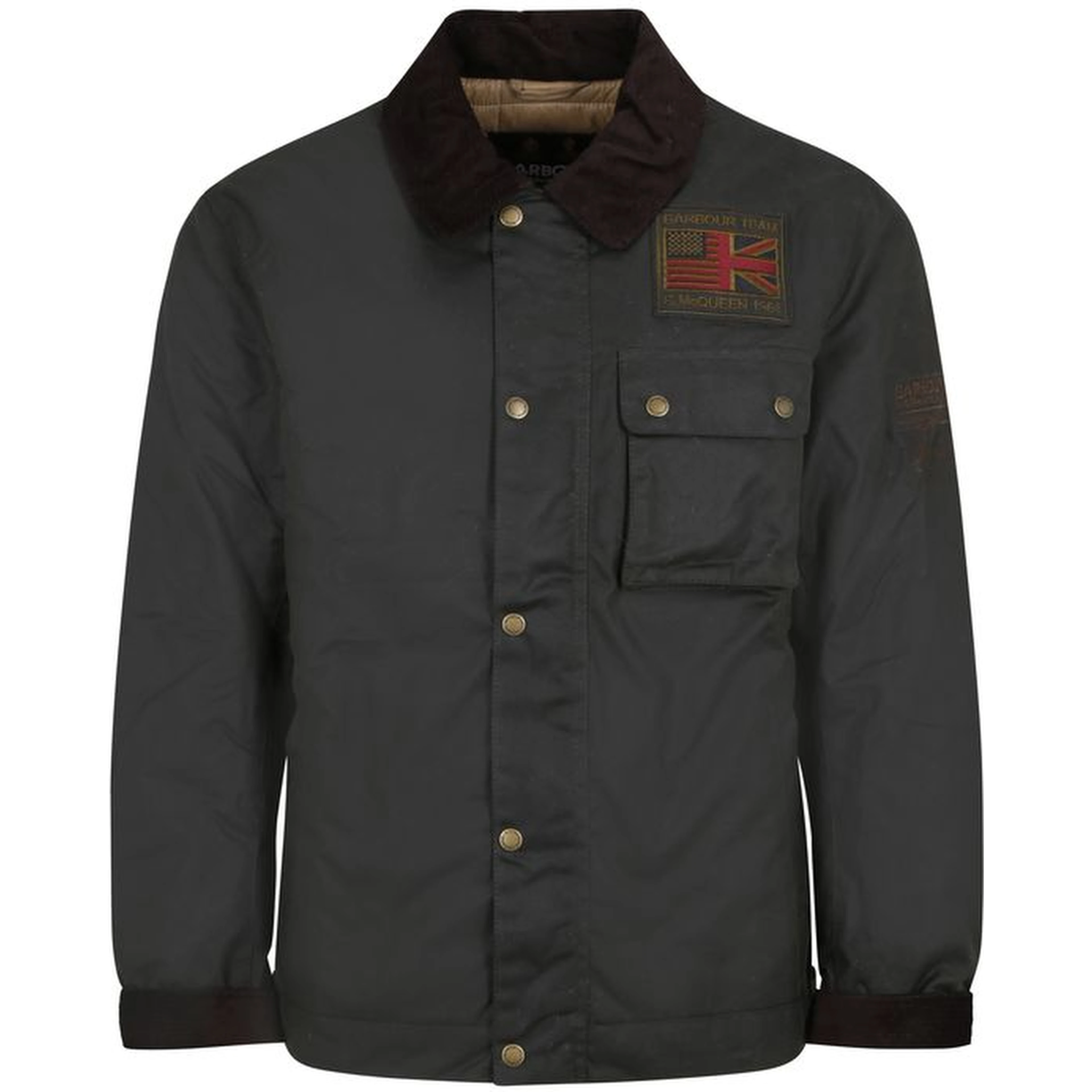 Bicolor Cotton Coat