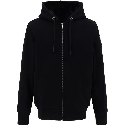 Black Polyester Hoodie