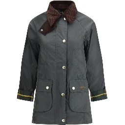 Bicolor Cotton Coat