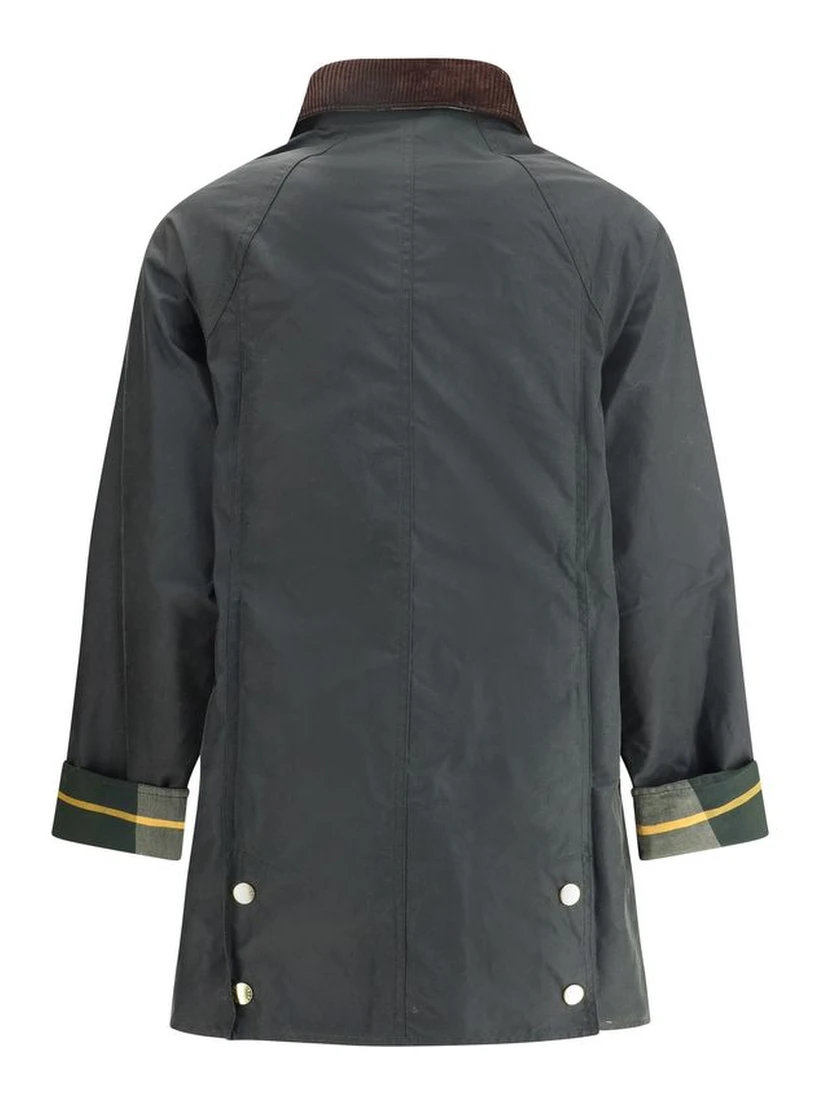 Bicolor Cotton Coat