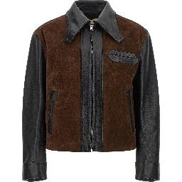 Black Calfskin Leather Jacket